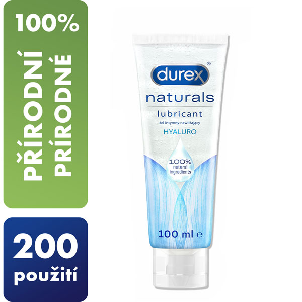 Obrázok Durex Naturals Hyaluro lubrikačný gél 100 ml